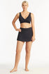 Sea Level Essentials Cross Front Bra Top